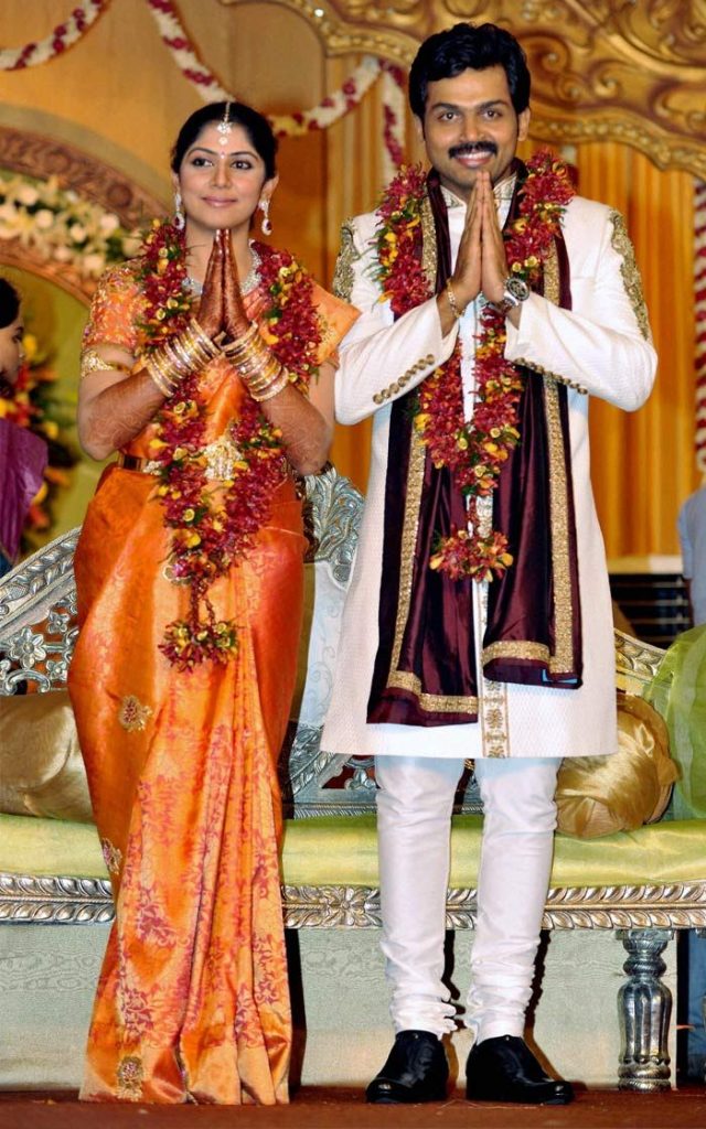 Karthi Wife Ranjani Marriage Photos
