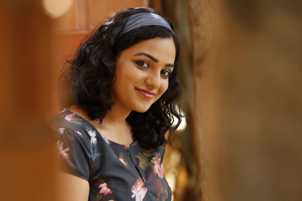 Cute Look Image Of Nithya Menen