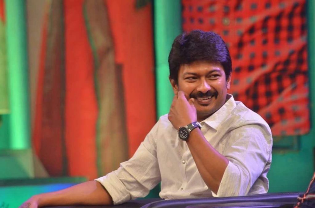 Cute Smile And Handsome Look Picture Of Udhayanidhi Stalin