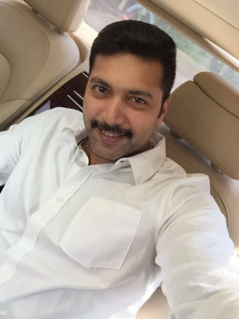 Handsome And Cool Selfie Photos Of Jayam Ravi