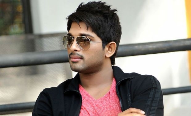 Handsome And Stylish Side Look Image Of Allu Arjun
