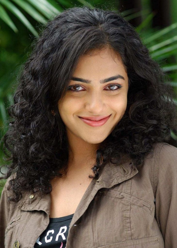 Hot Smile Look Image Of Nithya Menen