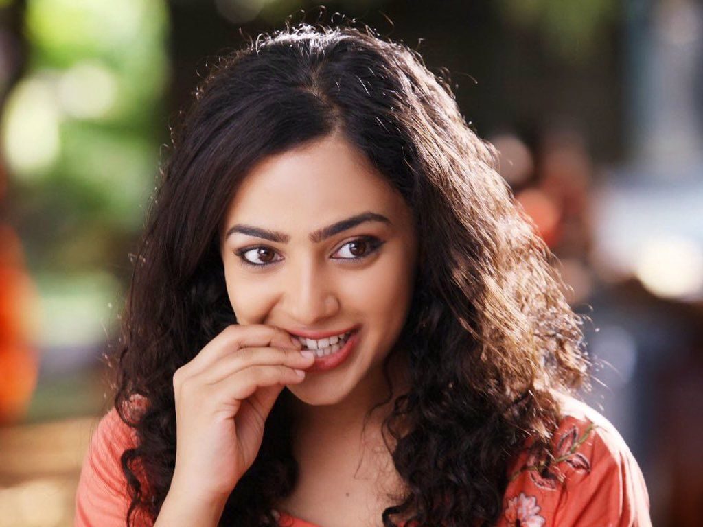 Pretty Style Image Of Nithya Menen