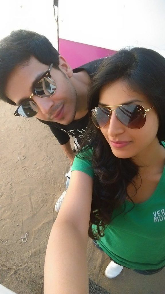 Param Singh And Harshita Gaur Selfie Pics