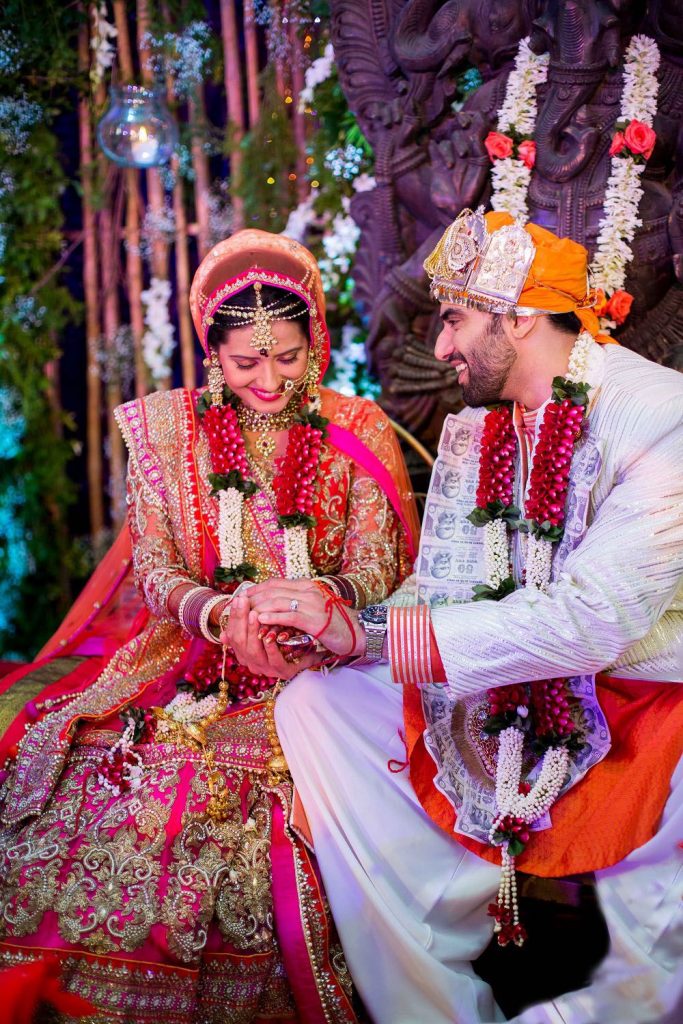 Cute Marriage Pics Of Kratika Sengar
