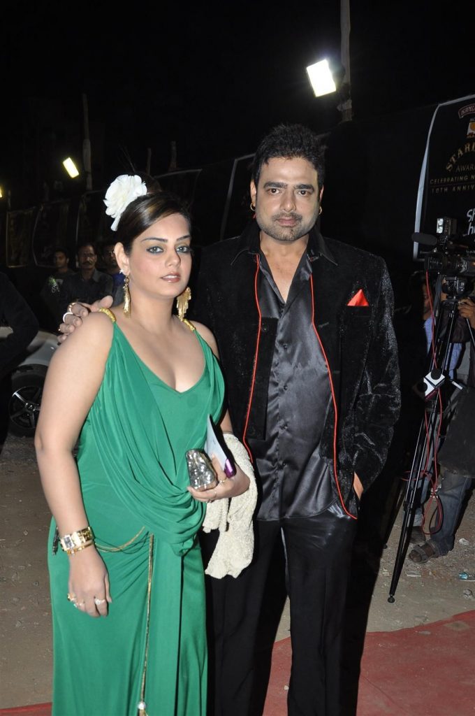 Abhimanyu Singh With His Wife