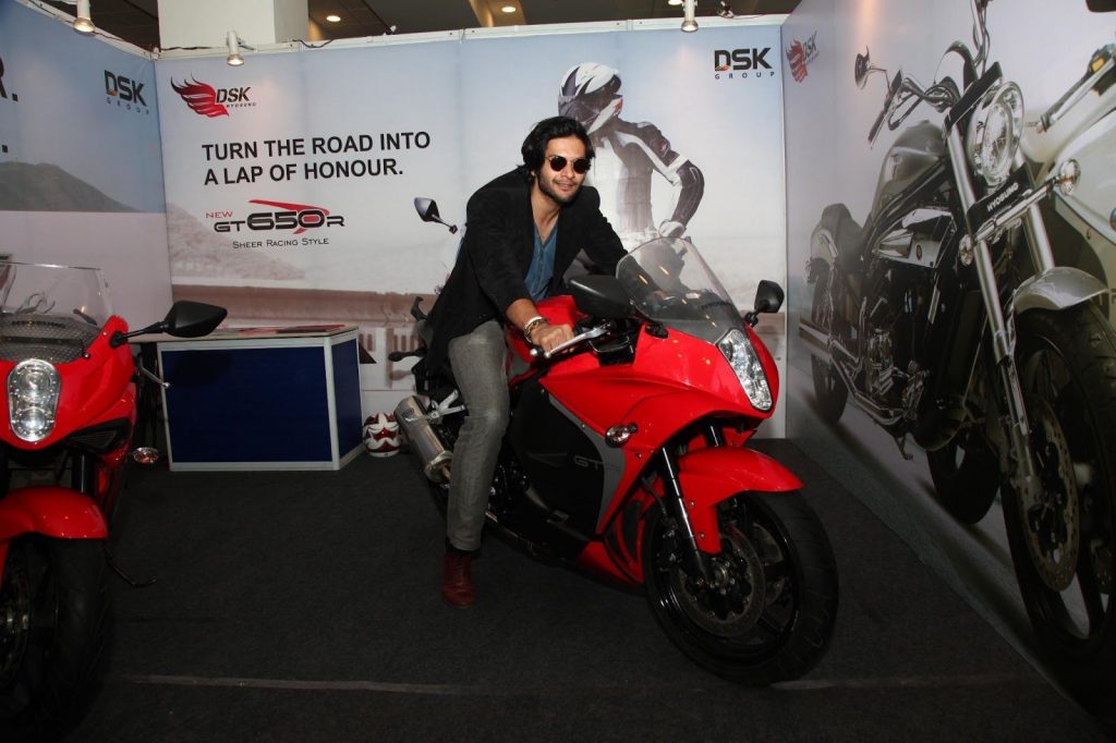 Ali Fazal With In Bike Hot Stills