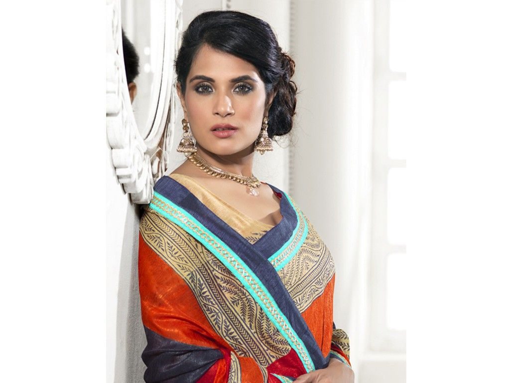 Richa Chadda In Saree Photoshoot