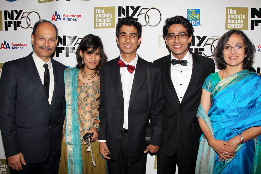 Suraj Sharma With His Family