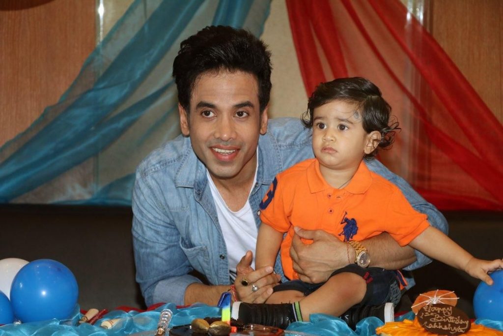 Tusshar Kapoor With His Son
