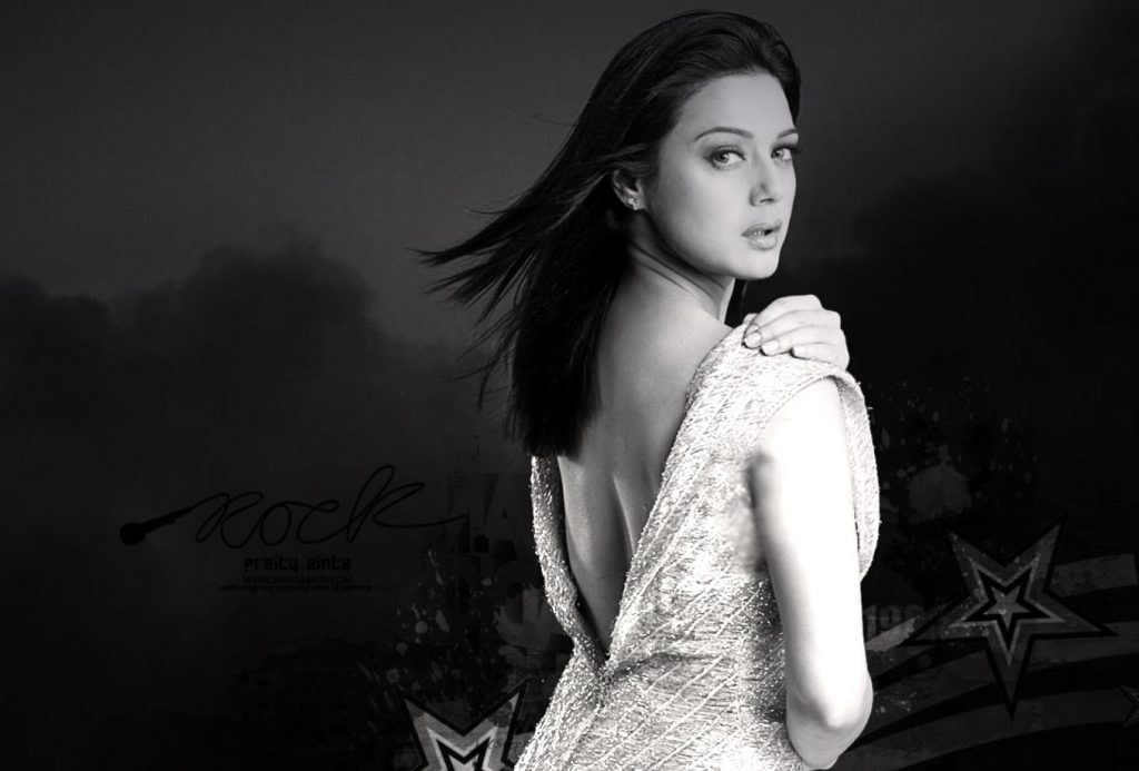 Black And White Pics Of Preity Zinta