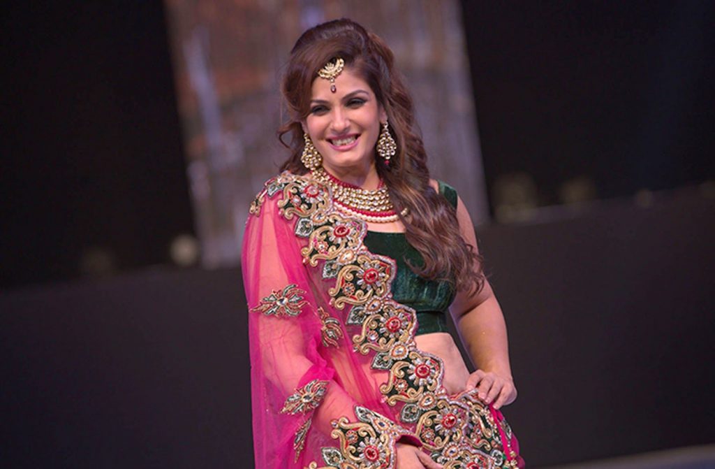 Fashion Show Pics Of Raveena Tandon