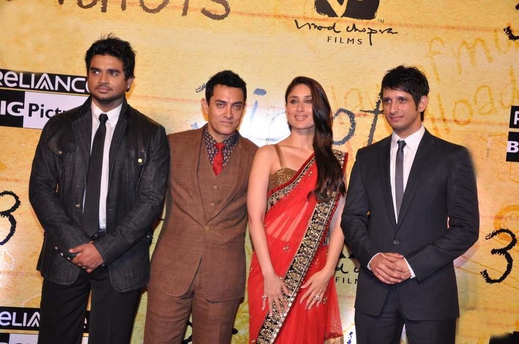 Kareena Kapoor,sharman Joshi,aamir Khan And Madhavan Pics