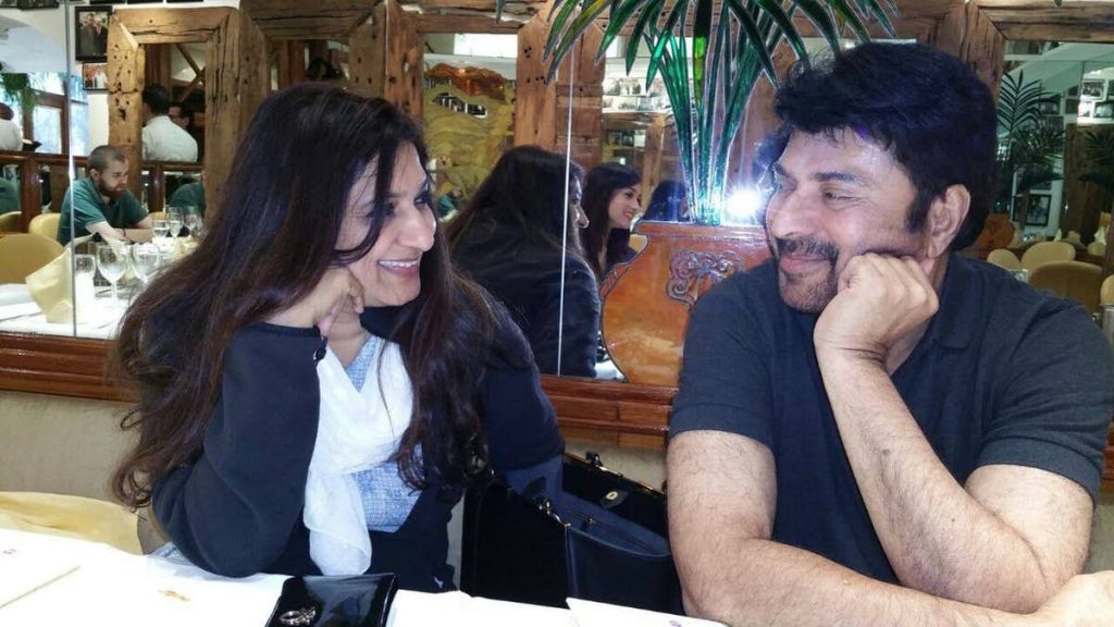 Mammootty And His Wife Cute Pics